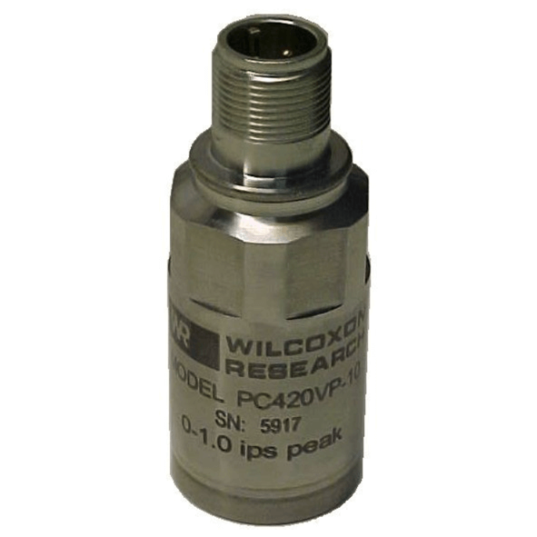 Wilcoxon Sensing Technologies Acceleration Loop Powered Sensor, PC420A Dual Output Series